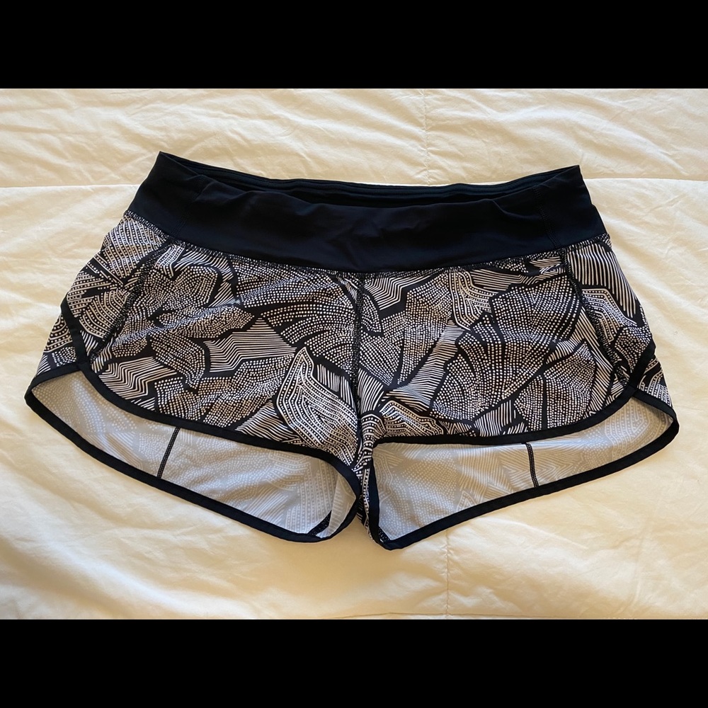 Lululemon Dottie Tribe Speed Shorts